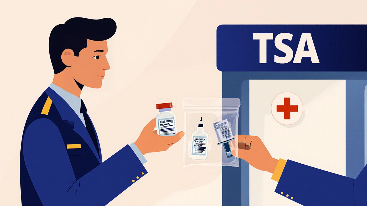 How to Clear Airport Security with Liquid Medications and Supplies