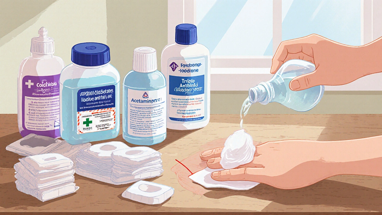 OTC First Aid Medications: Antiseptics, Antibiotic Ointments, and Pain Relief Explained