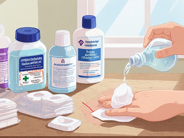 OTC First Aid Medications: Antiseptics, Antibiotic Ointments, and Pain Relief Explained