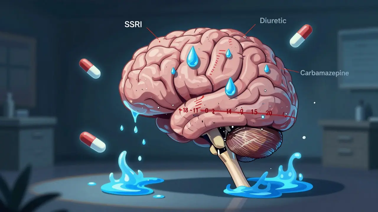 Severe Hyponatremia from Medications: Signs, Risks, and What to Do