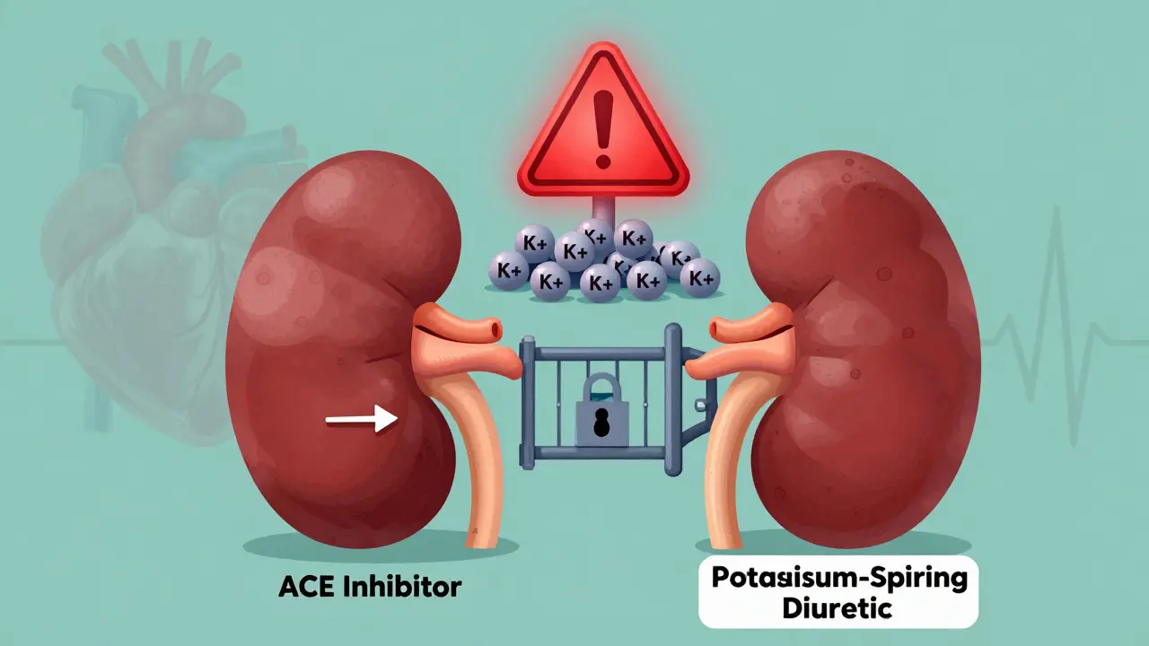 ACE Inhibitors and Potassium-Sparing Diuretics: Understanding the Hyperkalemia Risk