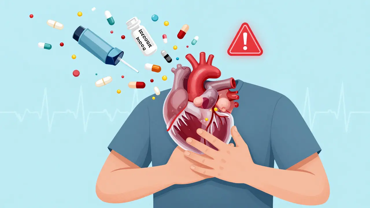 Medications That Cause Palpitations and Rapid Heartbeat: What to Watch For and How to Stay Safe