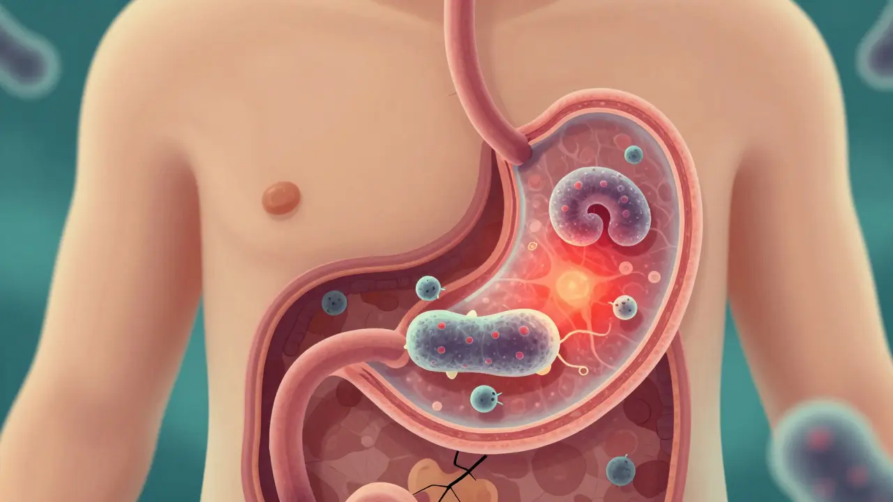 Gastritis: Understanding Stomach Lining Inflammation and H. pylori Treatment